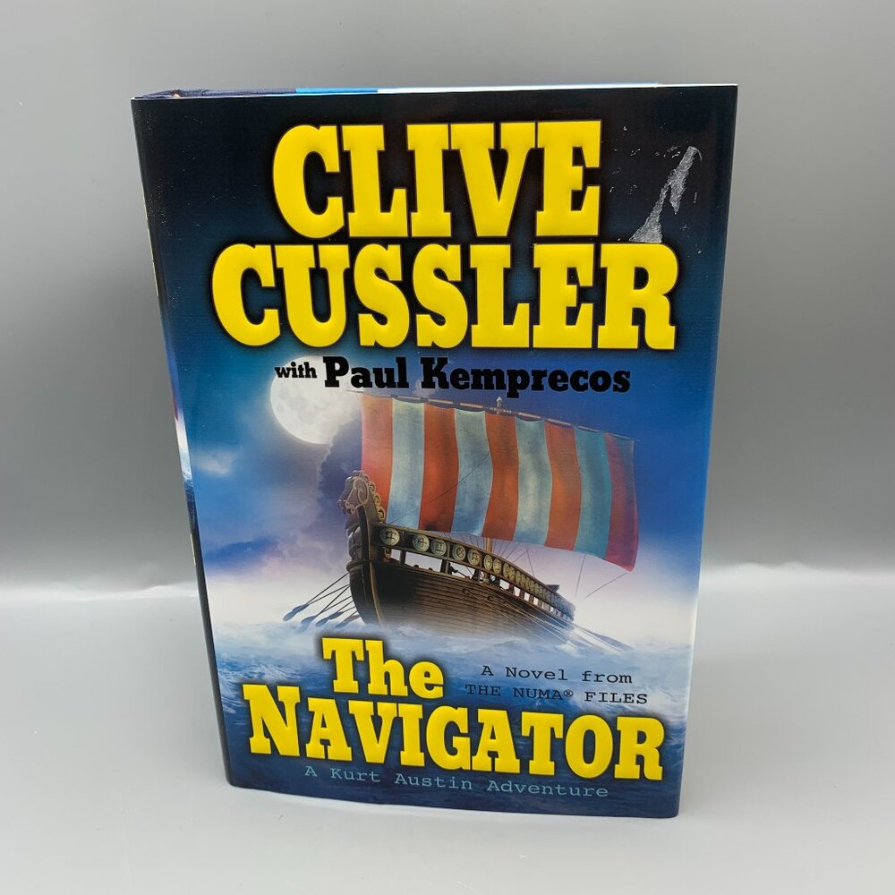 The Navigator Adventure Novel Hardcover by CLive Cussler